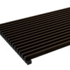 Kratka linearna aluminium ciemny brąz
