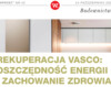 REKUPERACJA VASCO:  OSZCZĘDNOŚĆ ENERGII  I ZACHOWANIE ZDROWIA
