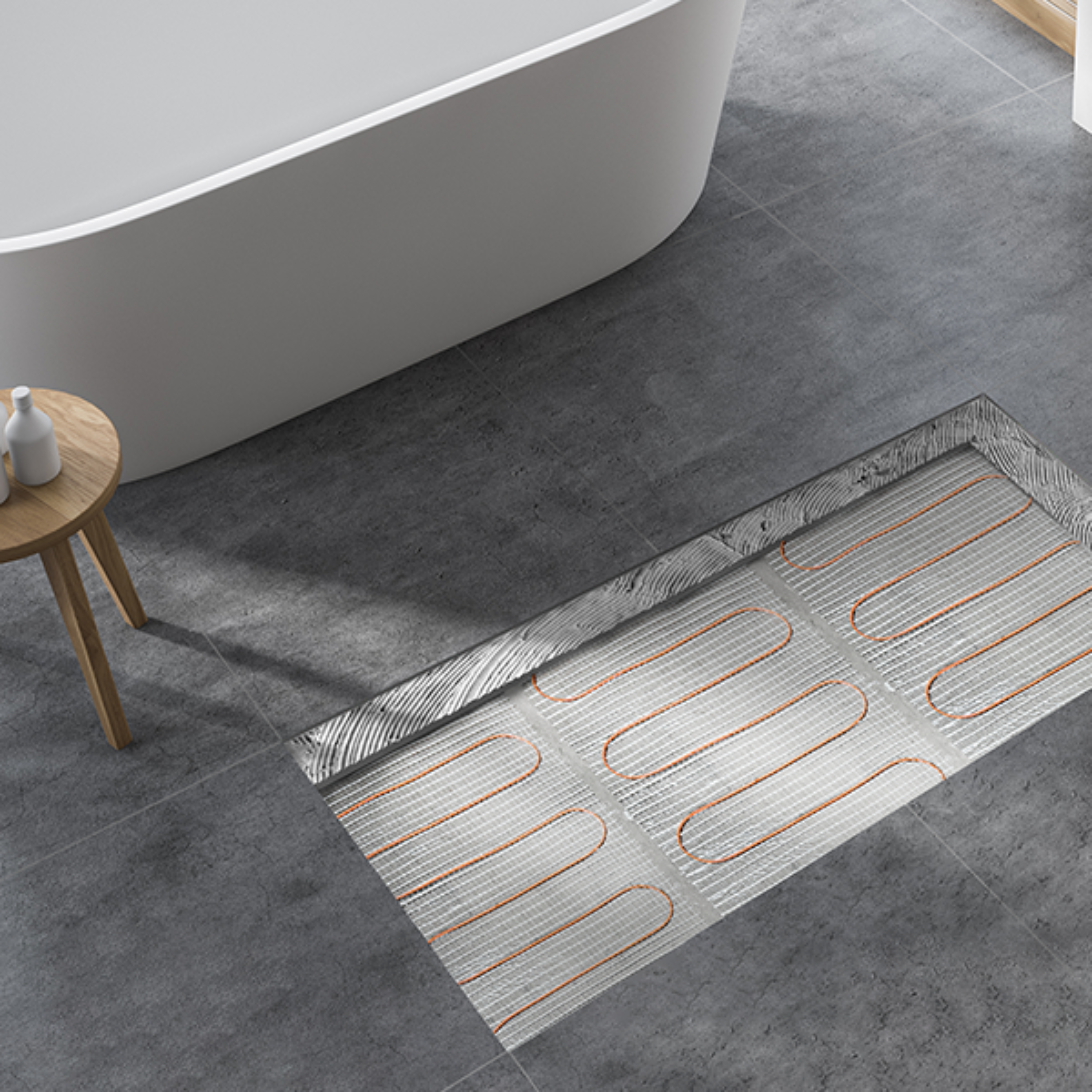 Elektrische vloerverwarming