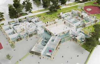 Bâtiment scolaire à Knokke-Heist