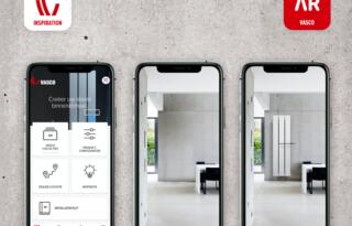 Bekijk designradiatoren virtueel in je interieur met de Vasco Inspiration App