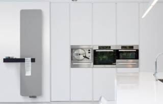 Schwarze Handtuchbügel: stilvoll und funktional