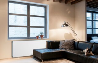 Chauffage et refroidissement durables avec le radiateur basse température Elia: idéal comme radiateur pour pompe à chaleur