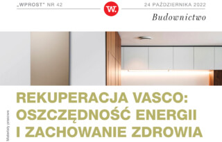 REKUPERACJA VASCO: OSZCZĘDNOŚĆ ENERGII I ZACHOWANIE ZDROWIA