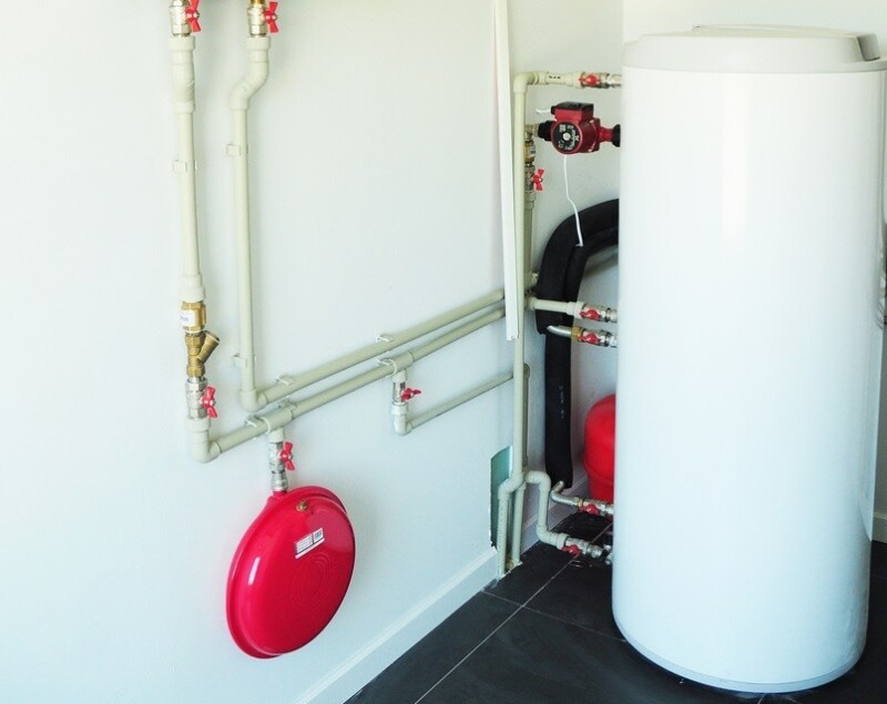 A heat pump down in the cellar or up in the attic?