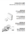 Montage- und Installationsanweisung - E-Volve Wifi