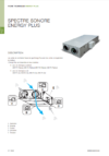 Fiche Technique - Spectre sonore Energy Plus