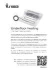 Installatie-en gebruikershandleiding - Elektrische vloerverwarming