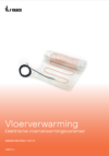 Montagevoorschrift - (elektrische) vloerverwarming