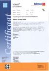 Productcertificaat - Vloerverwarming KOMO