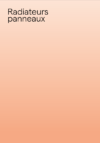 Tarif Technique - Radiateurs panneaux