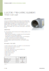 Technical sheet - Electric preheating element - D150 Compact