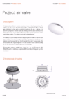 Technical sheet - Project air valve