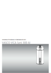Manuel d'installation et d'utilisation - Vica Sani 300 A I