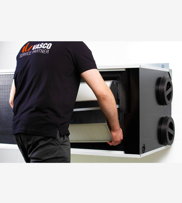 Service d'entretien de la ventilation