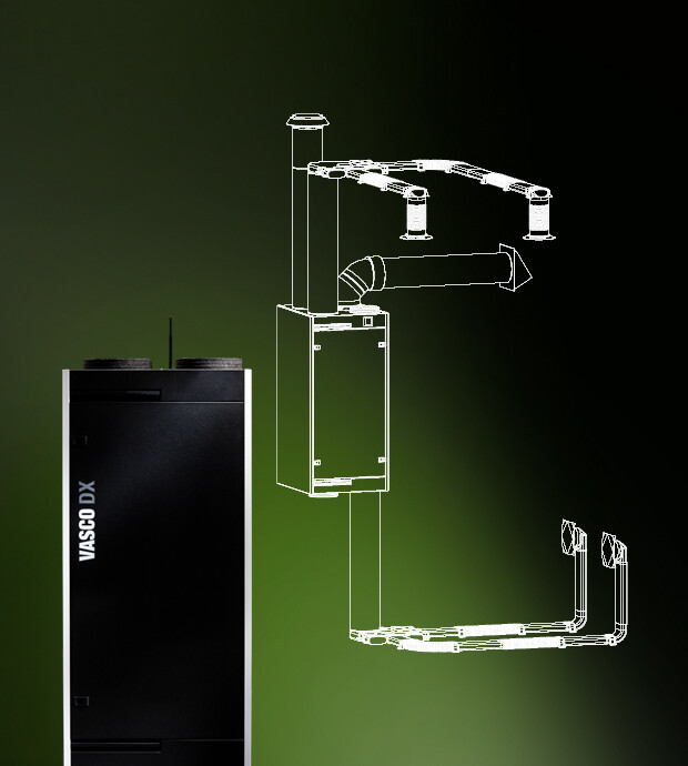 Système de ventilation D résidentiel